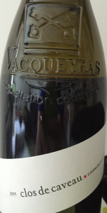 Clos de Caveau 2011 Vacqueyras France organic