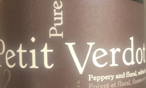 Pure Petit Verdot 2012 Domaine Brau