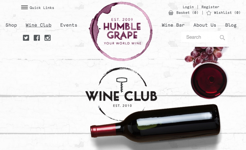 Humble Grape: buy organic wine