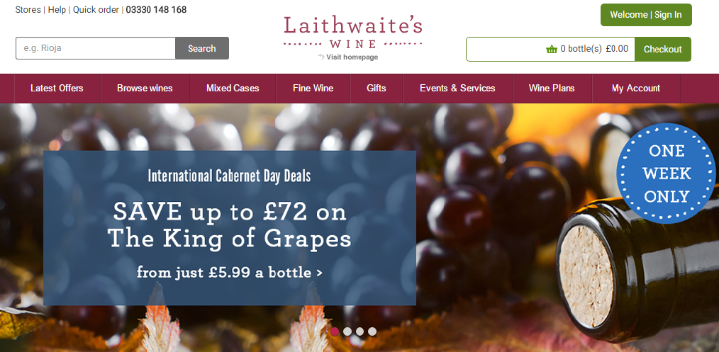 Laithewaite's Wine