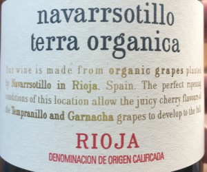 Terra Organica Navarrsotillo Rioja